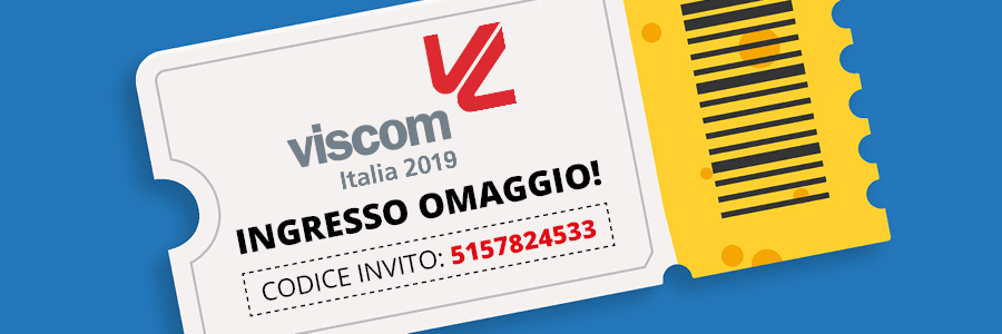 Anche quest\'anno saremo presenti al Viscom Italia, Fieramilano dal 10 al 12 Ottobre, per presentarvi le ultime novità dei marchi distribuiti in..