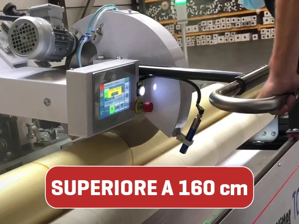 SERVIZIO DI TAGLIO BOBINA SUP. A 160CM