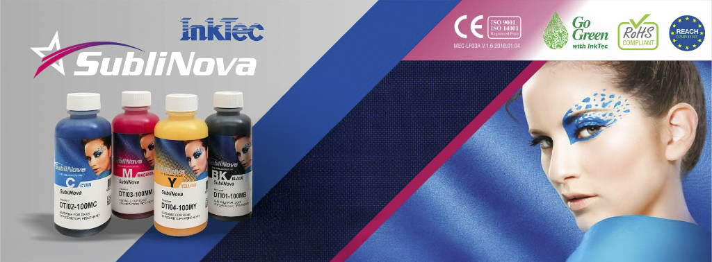 Inktec SubliNova Sensible - Inchiostri per stampa a sublimazione a soli 33 euro al litro